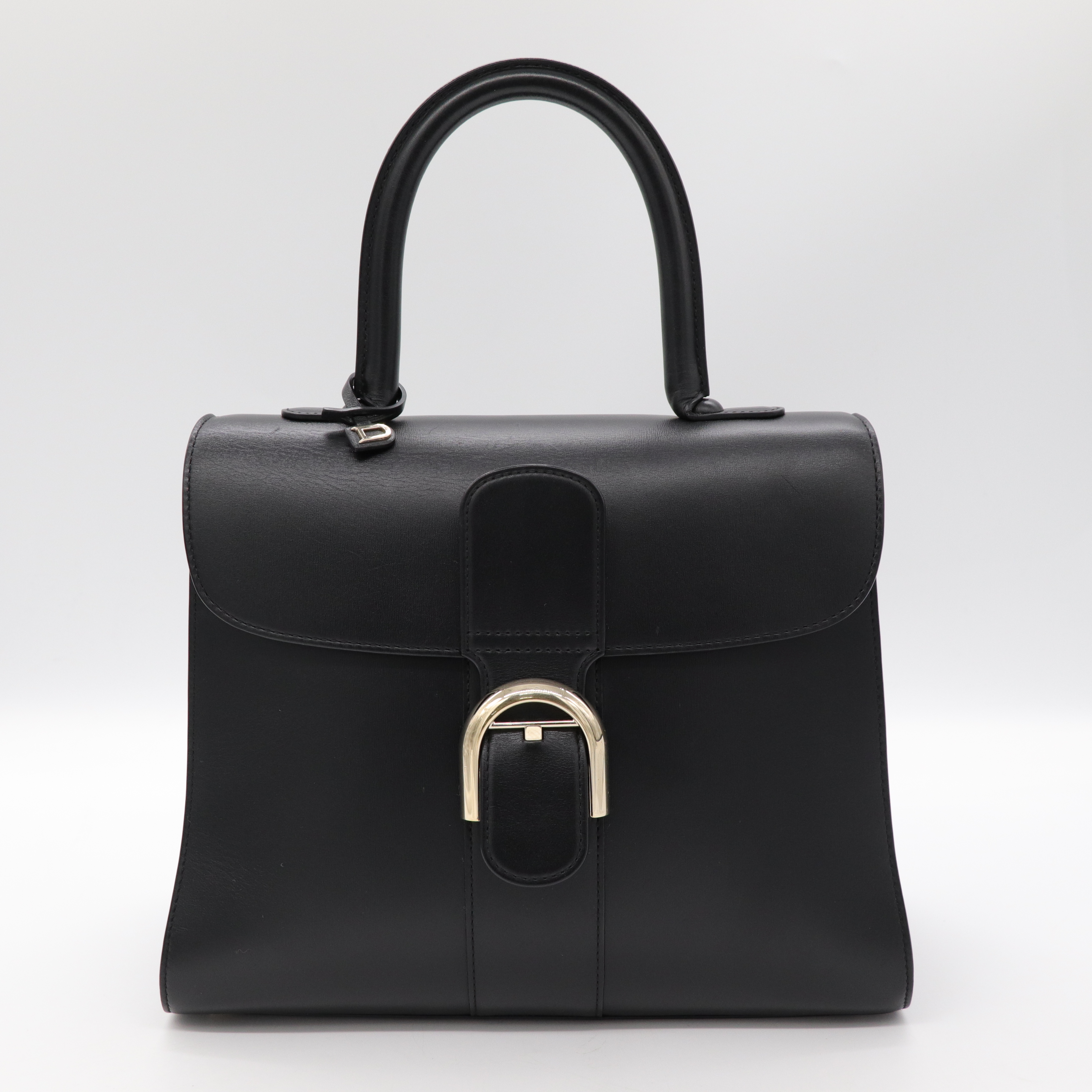 delvaux 黑色小公式包-1
