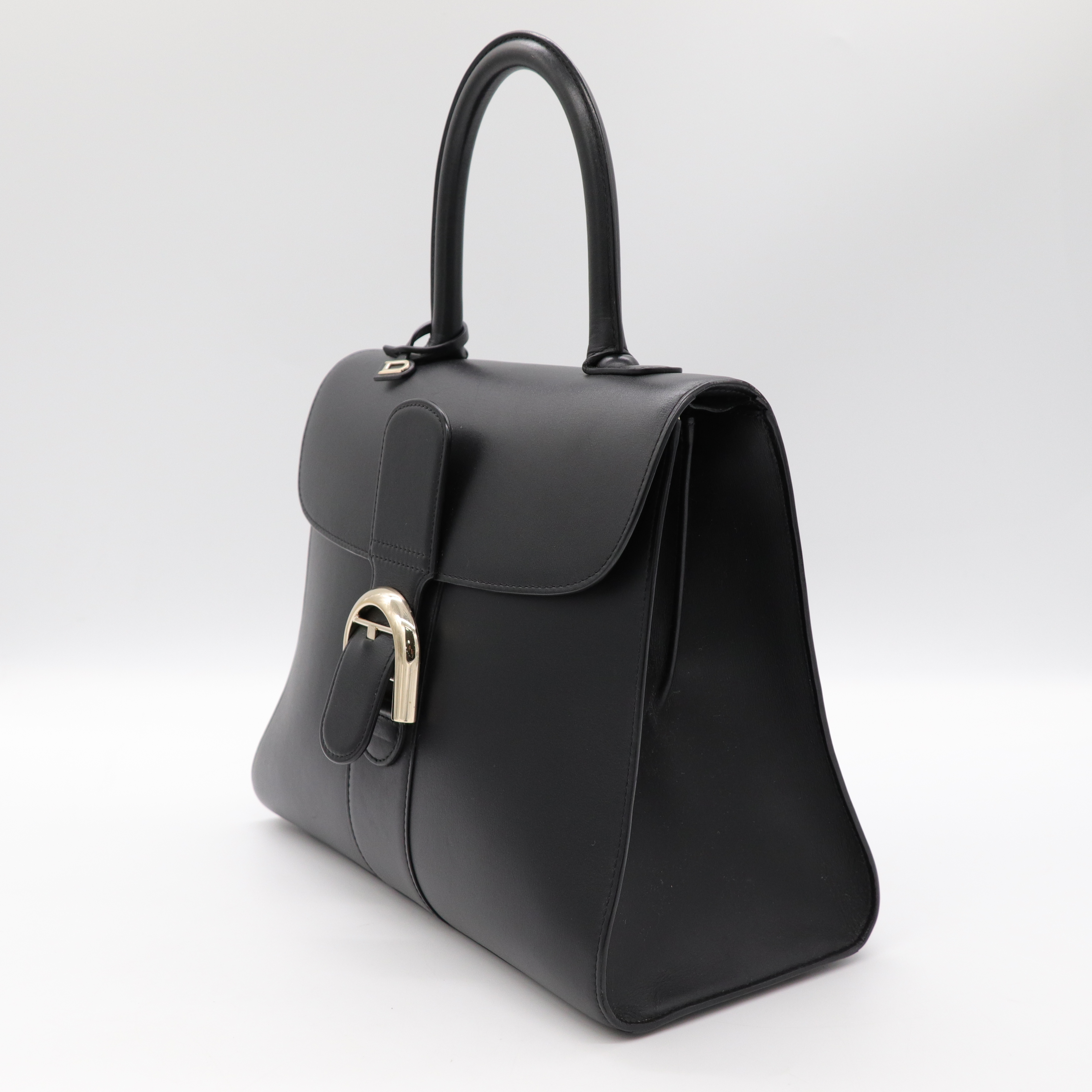 delvaux 黑色小公式包-3