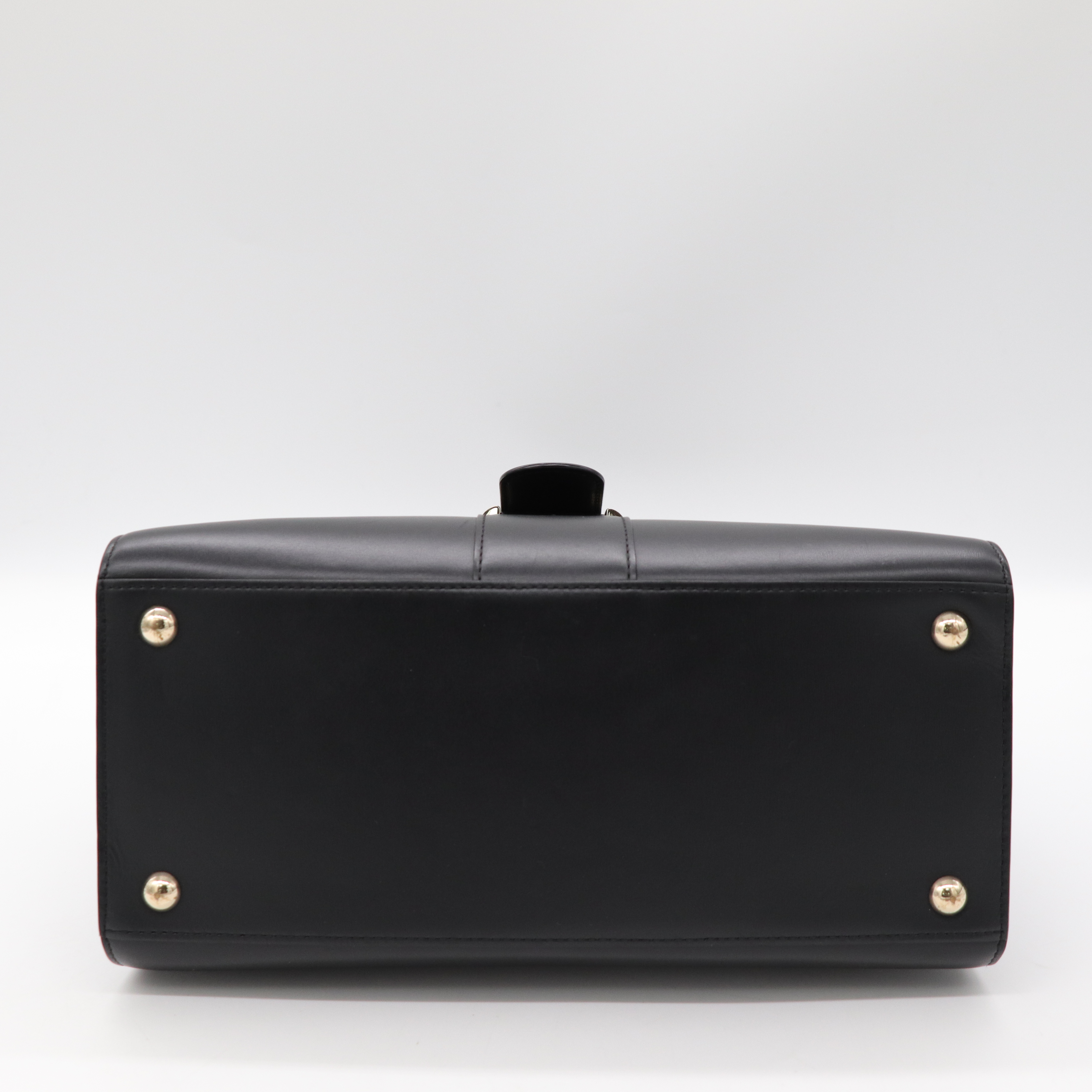 delvaux 黑色小公式包-5