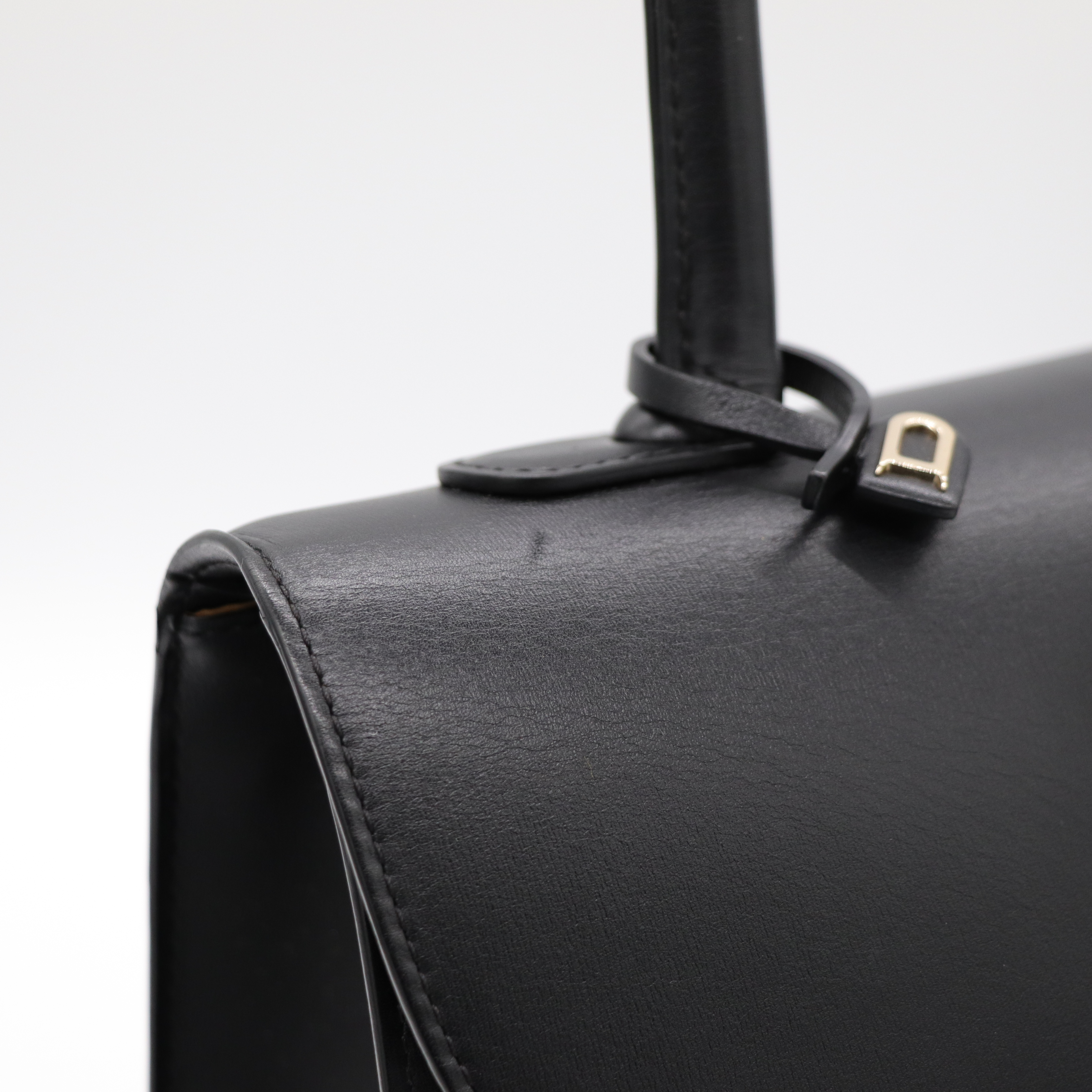 delvaux 黑色小公式包-7