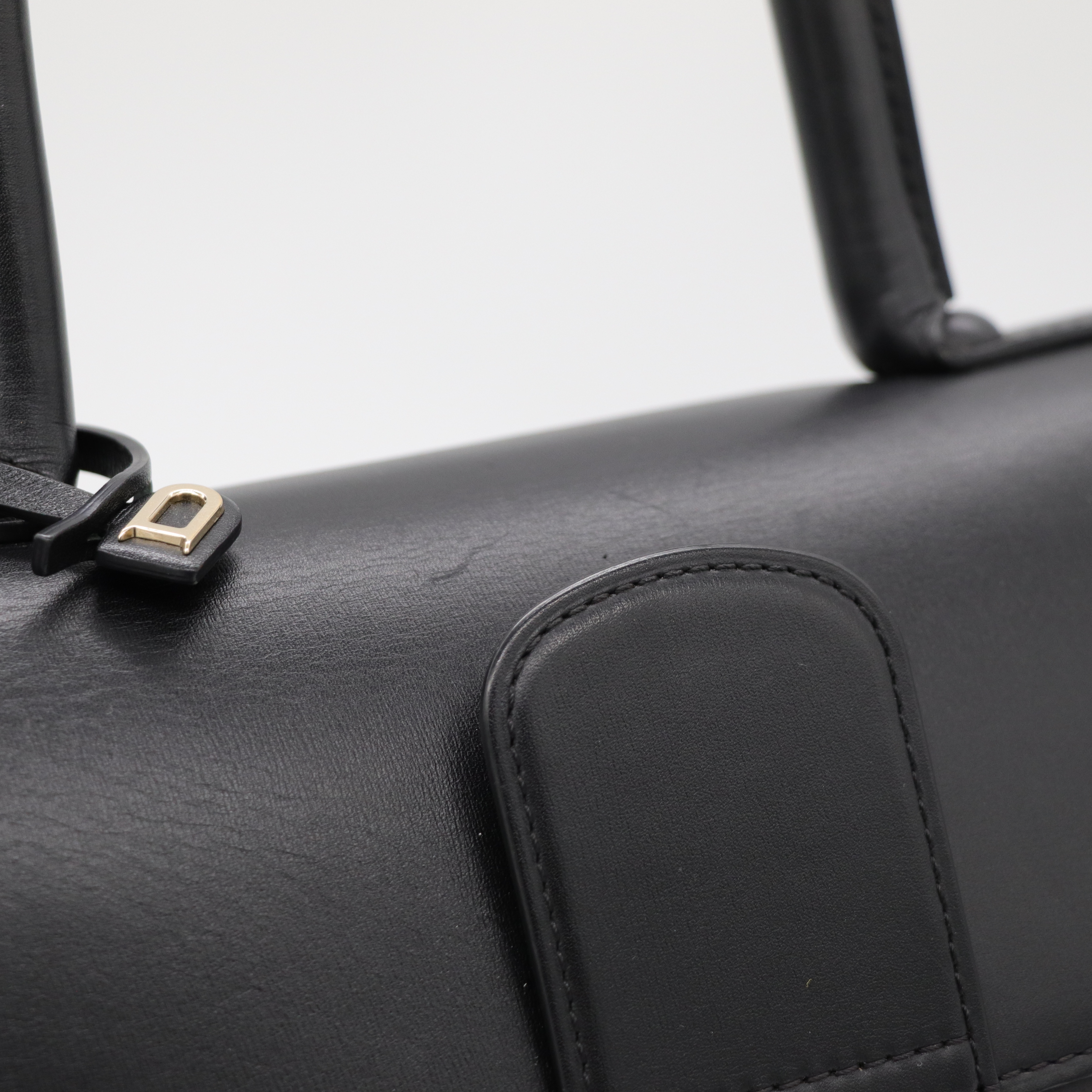 delvaux 黑色小公式包-8