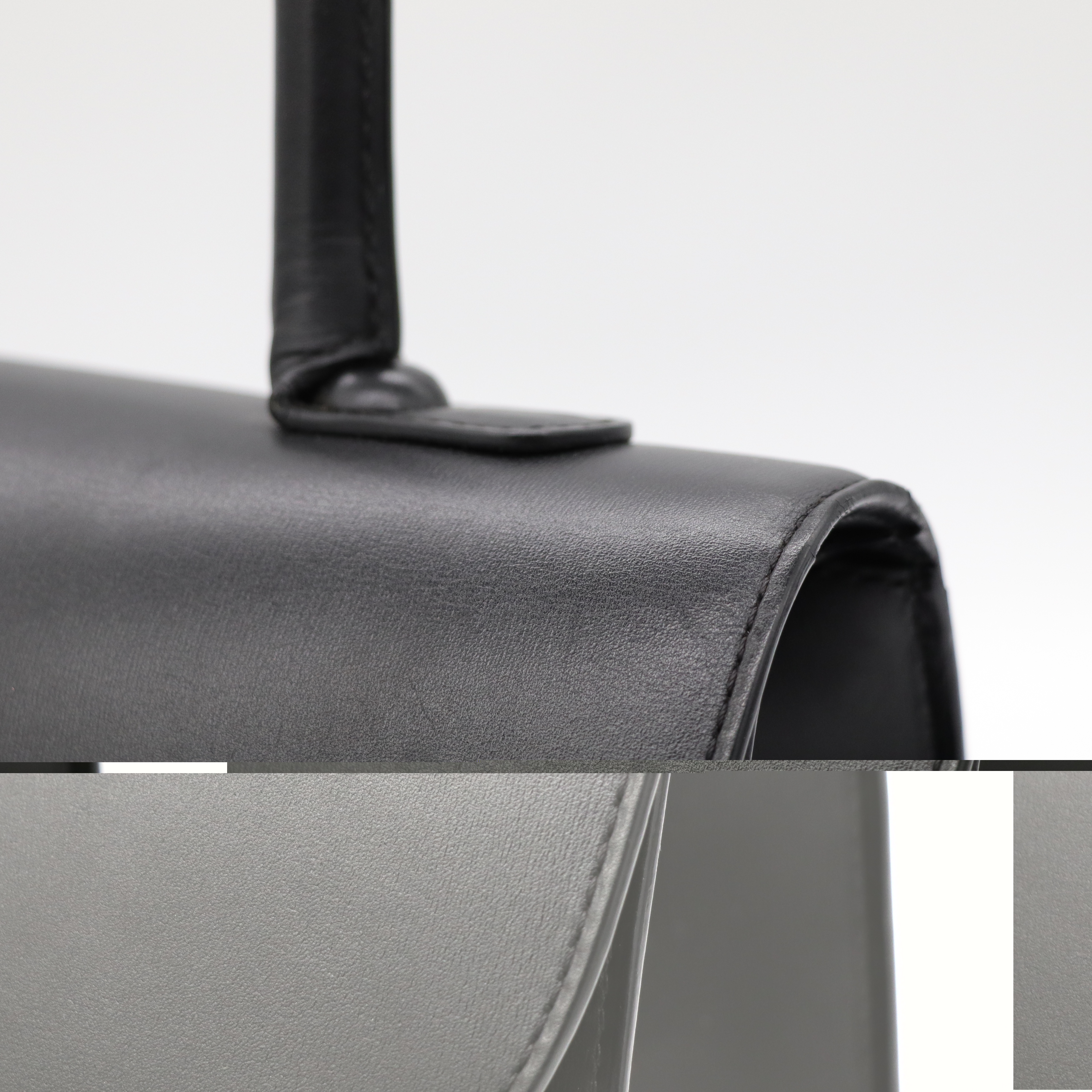 delvaux 黑色小公式包-9