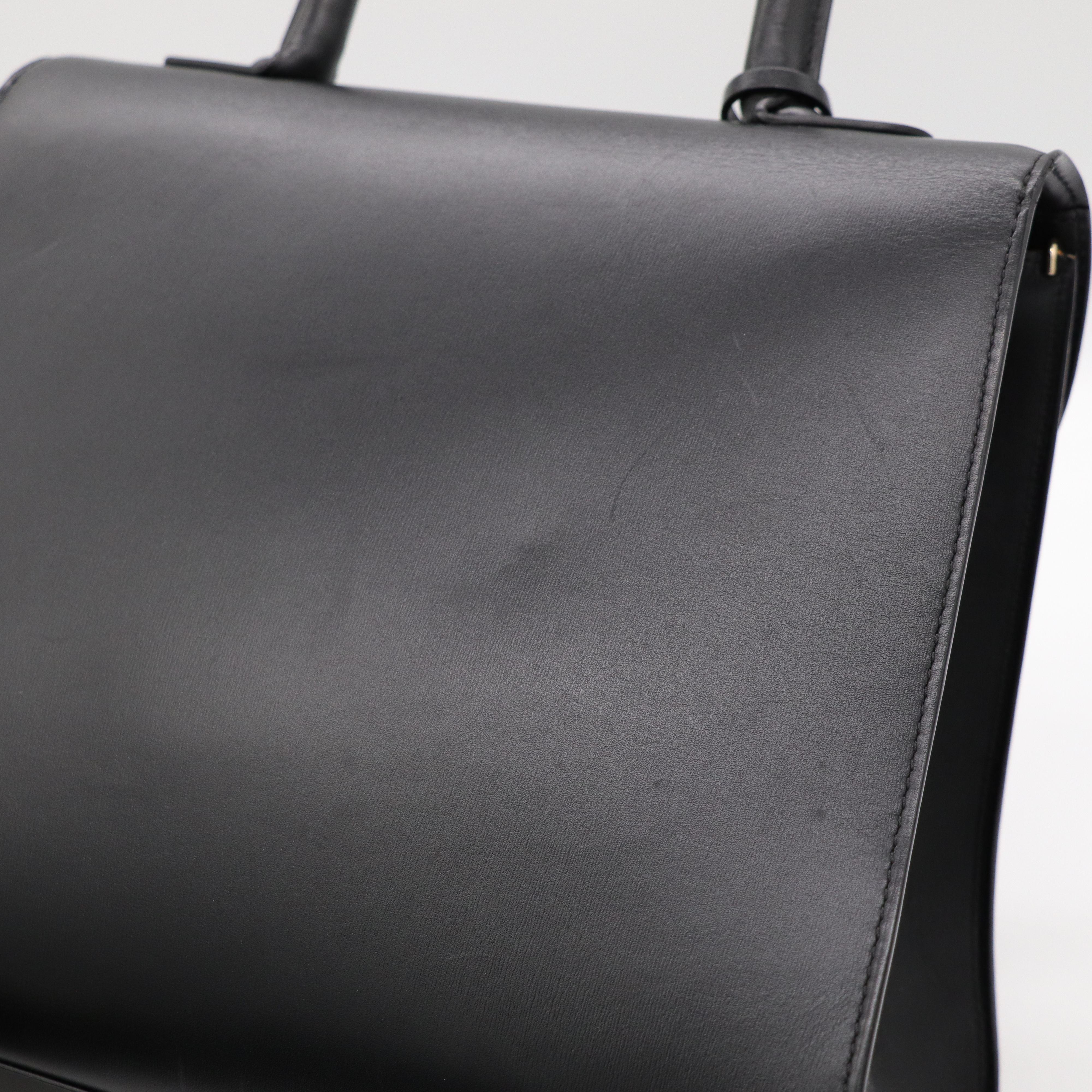 delvaux 黑色小公式包-11