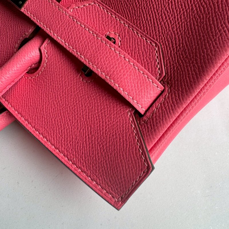 💫仙女的顏色 HERMES 粉色銀釦birkin30-2