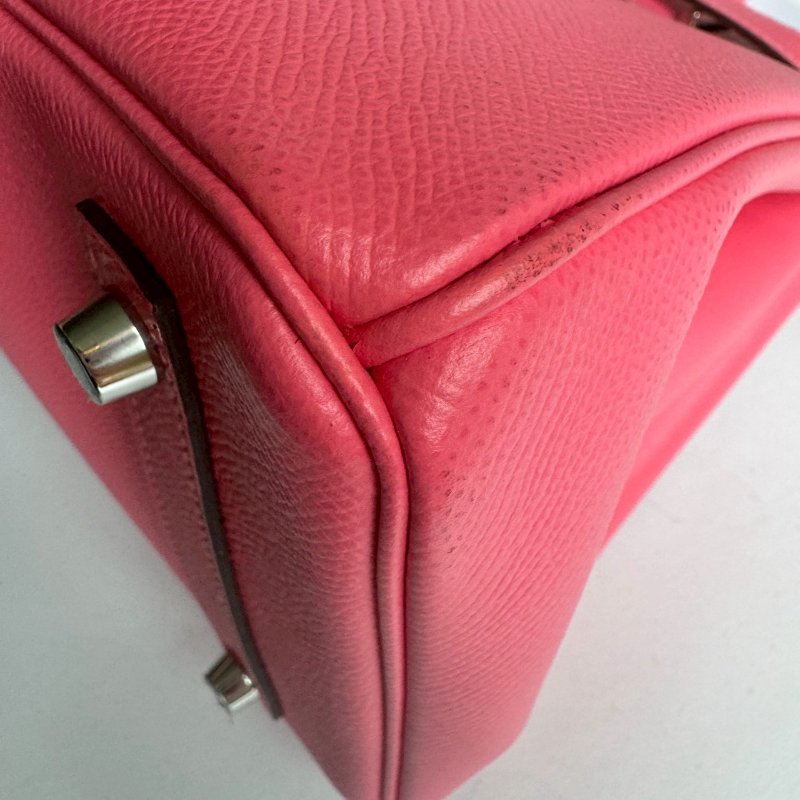 💫仙女的顏色 HERMES 粉色銀釦birkin30-6