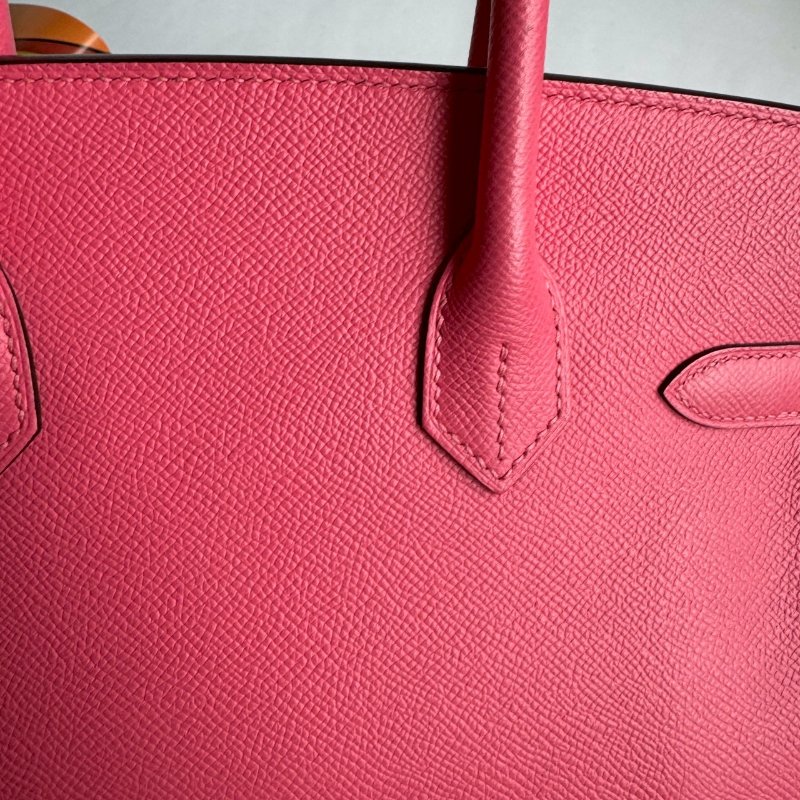 💫仙女的顏色 HERMES 粉色銀釦birkin30-12