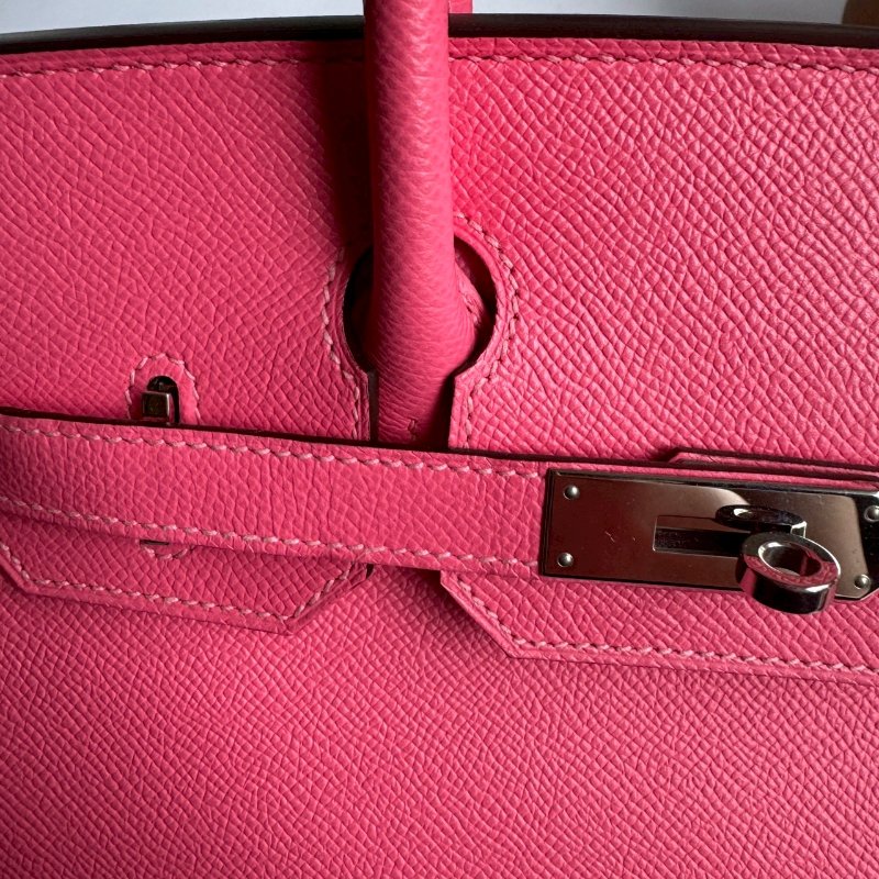 💫仙女的顏色 HERMES 粉色銀釦birkin30-16