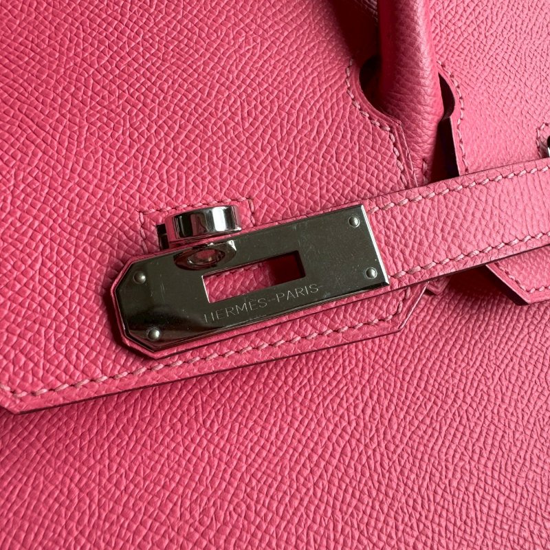 💫仙女的顏色 HERMES 粉色銀釦birkin30-18