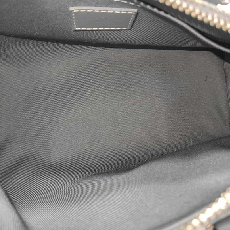 ✨99新 LOUIS VUITTON KEEPALL 25 藍色織物老花單肩包斜挎包手提包 銀色五金 可拆卸肩帶 正品❤️-5