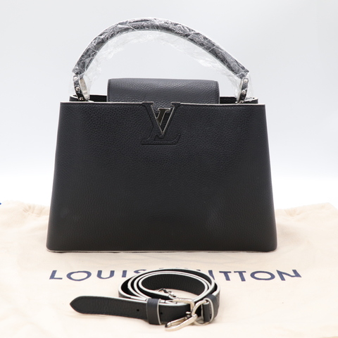 Louis Vuitton 路易威登 Capucines 黑色 手提包 肩背包