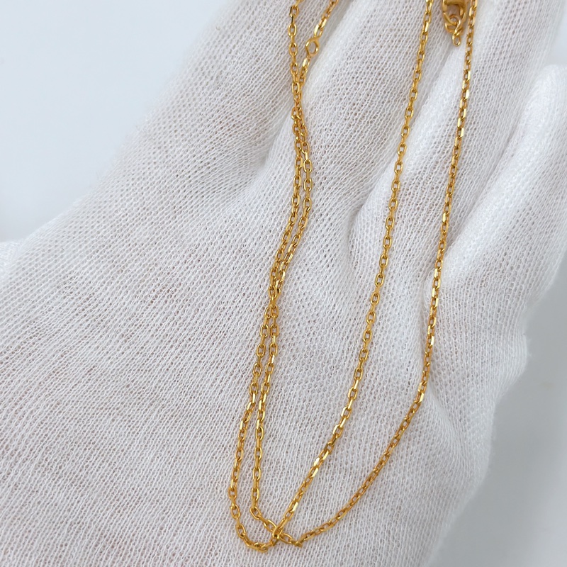 莉亞精品♡ Hermes 鎖頭皮革項鍊 #z刻 二手美品-4
