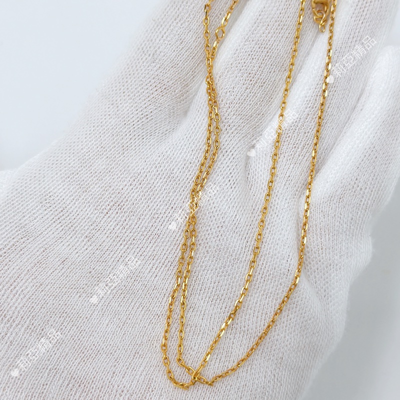 莉亞精品♡ Hermes 鎖頭皮革項鍊 #z刻 二手美品-9