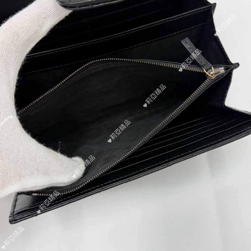 莉亞精品♡Gucci 馬夢woc 黑金 二手美包-16