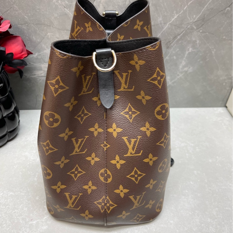 LV /路易威登   老花黑水桶  98新-2