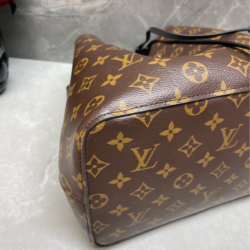 LV /路易威登   老花黑水桶  98新-5