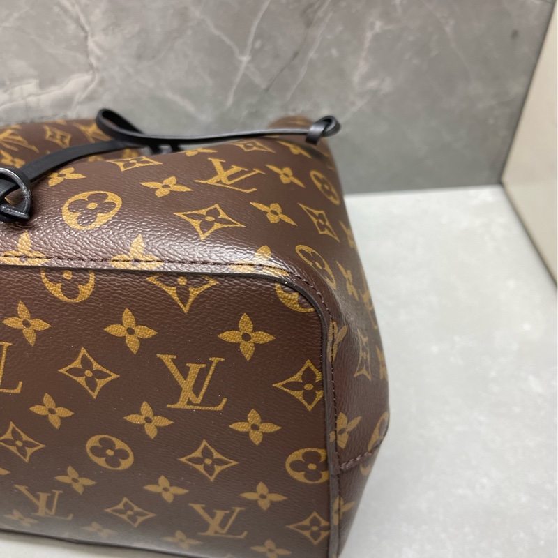 LV /路易威登   老花黑水桶  98新-6