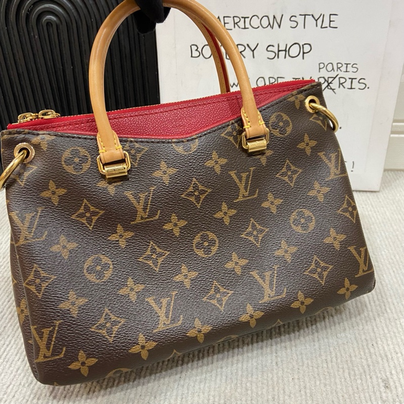 98新❤️LV 路易威登 pallas 傳奇bb手提斜挎包 精緻小巧 但是很能裝-5