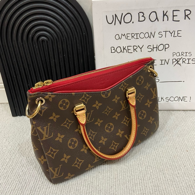 98新❤️LV 路易威登 pallas 傳奇bb手提斜挎包 精緻小巧 但是很能裝-6