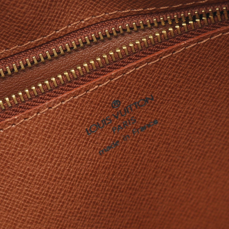 棕色 原花帆布 Trocadero 27 肩背包【LOUIS VUITTON LV 路易威登】 M51274-3
