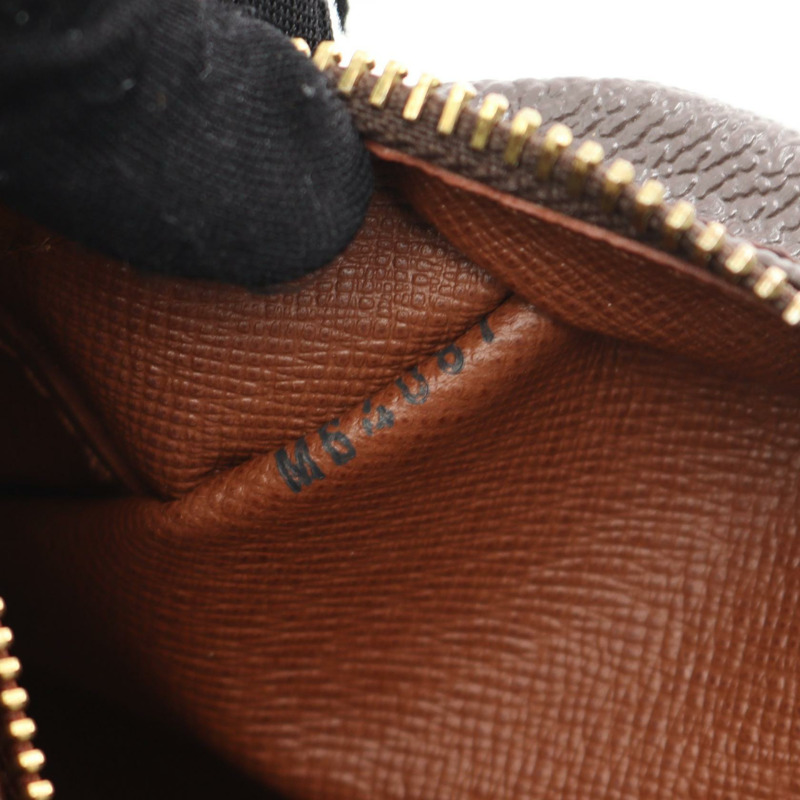 棕色 原花帆布 Trocadero 27 肩背包【LOUIS VUITTON LV 路易威登】 M51274-4