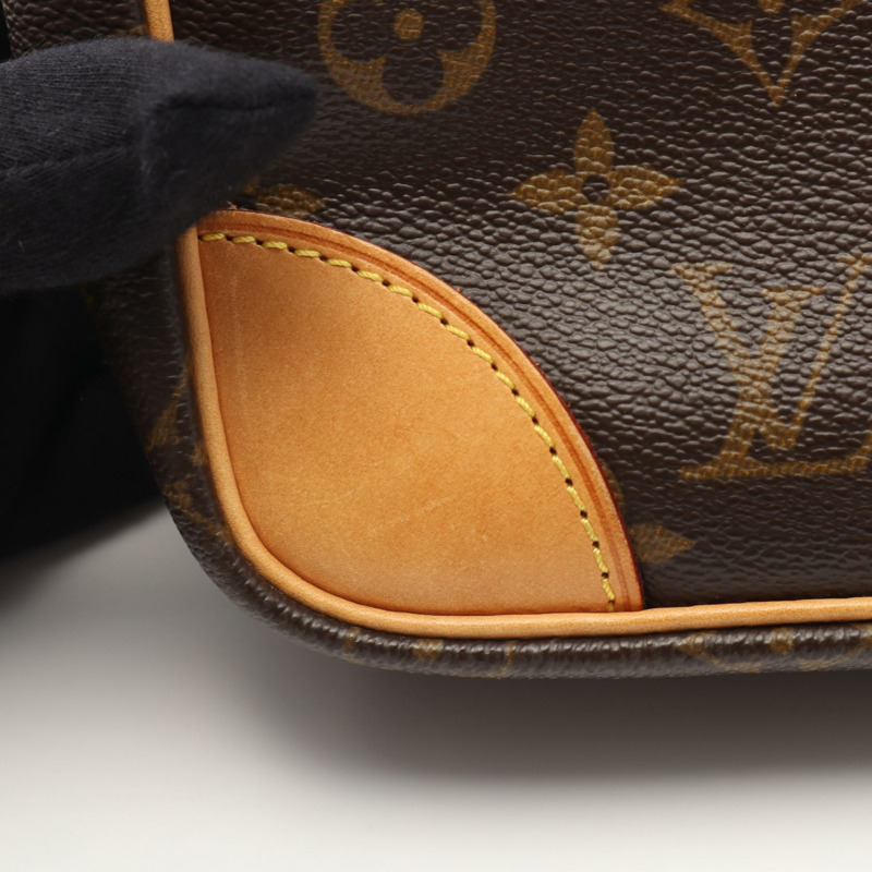 棕色 原花 帆布 Trocadero 30 肩背包【LOUIS VUITTON LV 路易威登】 M51272-5