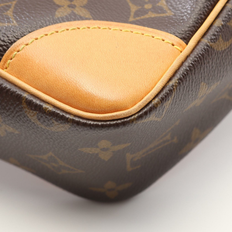 棕色 原花 帆布 Trocadero 30 肩背包【LOUIS VUITTON LV 路易威登】 M51272-6
