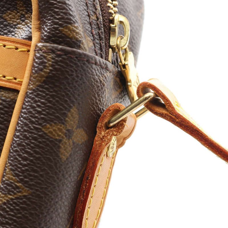 棕色 原花 帆布 Trocadero 30 肩背包【LOUIS VUITTON LV 路易威登】 M51272-8