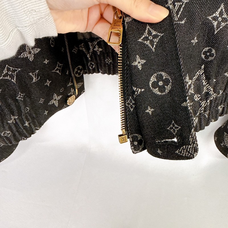 莉亞精品♡LV 滿天星牛仔外套 尺碼50 二手美品-13