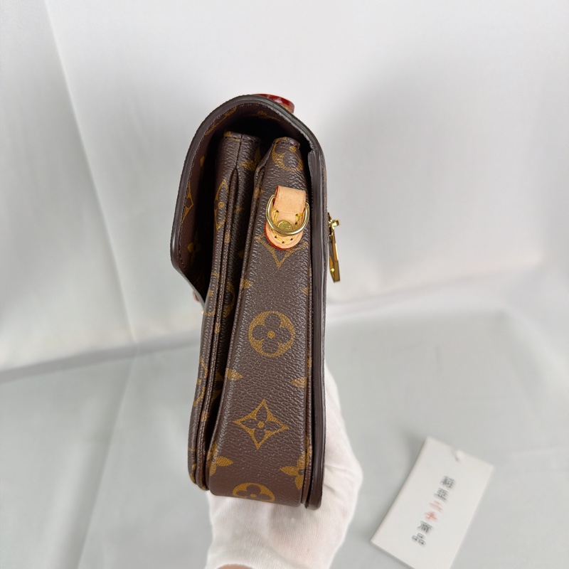 莉亞精品♡ LV 經典老花郵差包 二手美品-4
