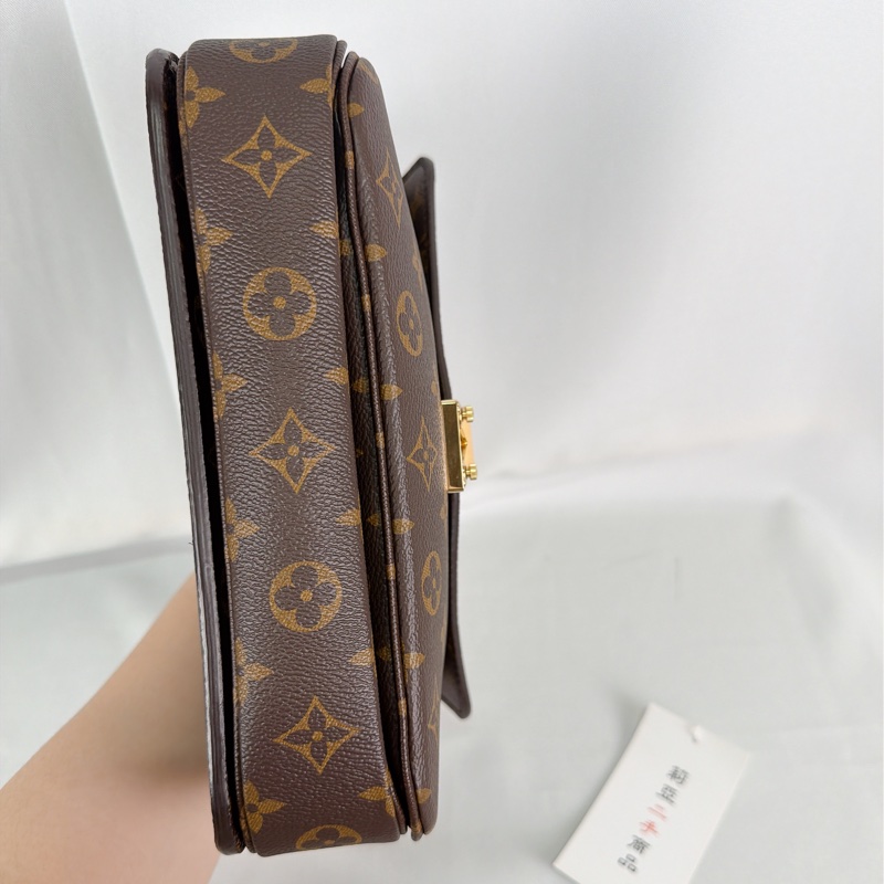 莉亞精品♡ LV 經典老花郵差包 二手美品-6
