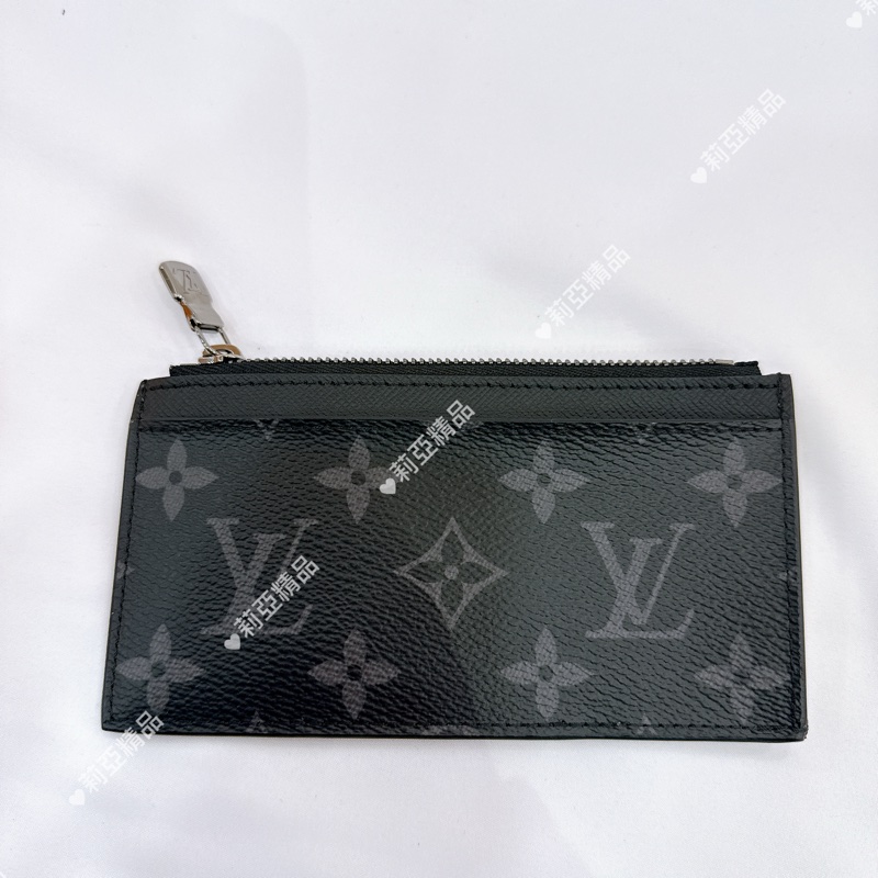 莉亞精品♡ LV M69533 黑老花卡包 二手-2
