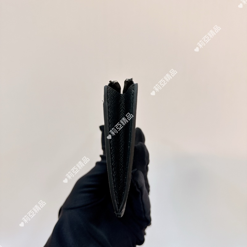 莉亞精品♡ LV M69533 黑老花卡包 二手-3