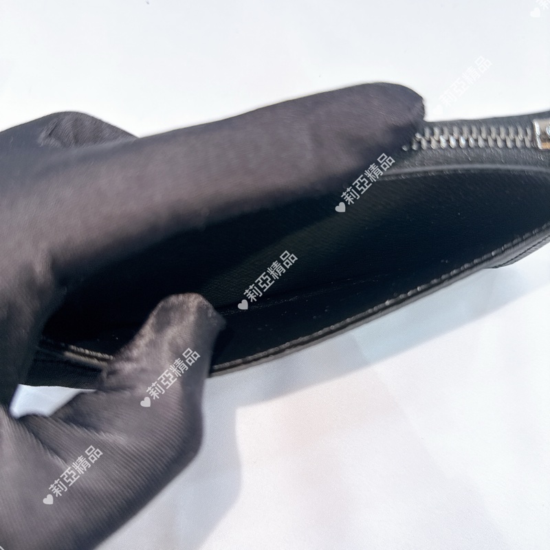 莉亞精品♡ LV M69533 黑老花卡包 二手-11