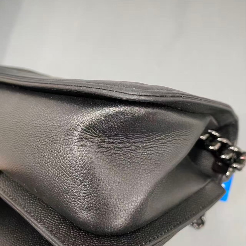 Chanel • Le Boy 25 全黑荔枝牛皮 So Black 全配-7