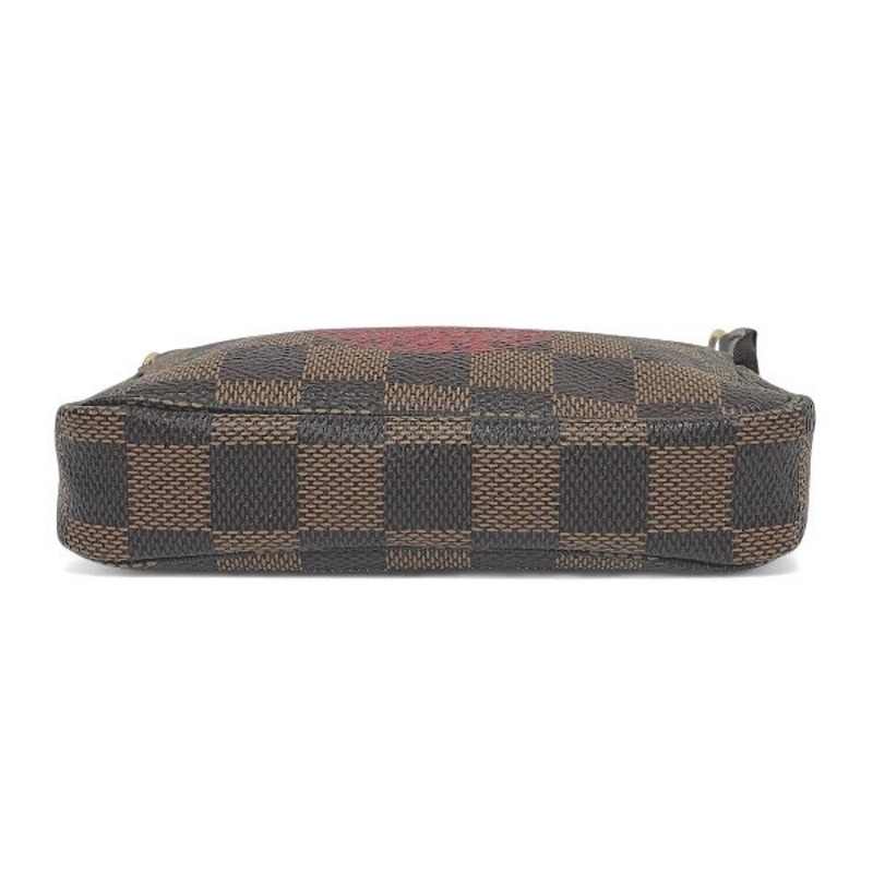 路易威登迷你 Pochette Accessoires 單肩包，Damier，N58011-2