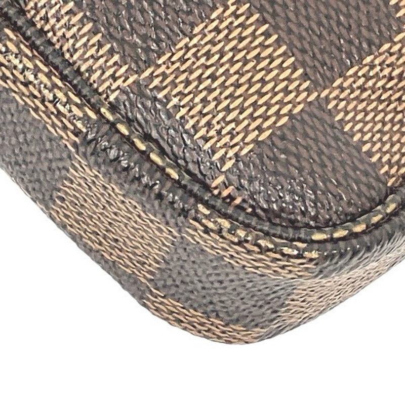路易威登迷你 Pochette Accessoires 單肩包，Damier，N58011-5