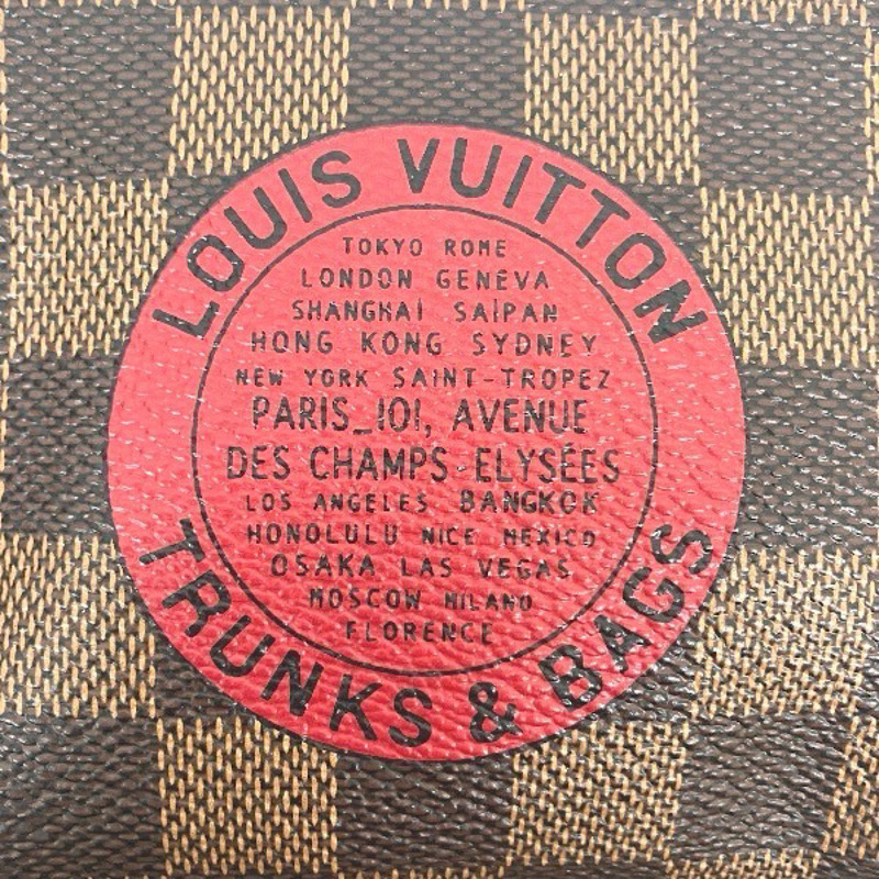 路易威登迷你 Pochette Accessoires 單肩包，Damier，N58011-8