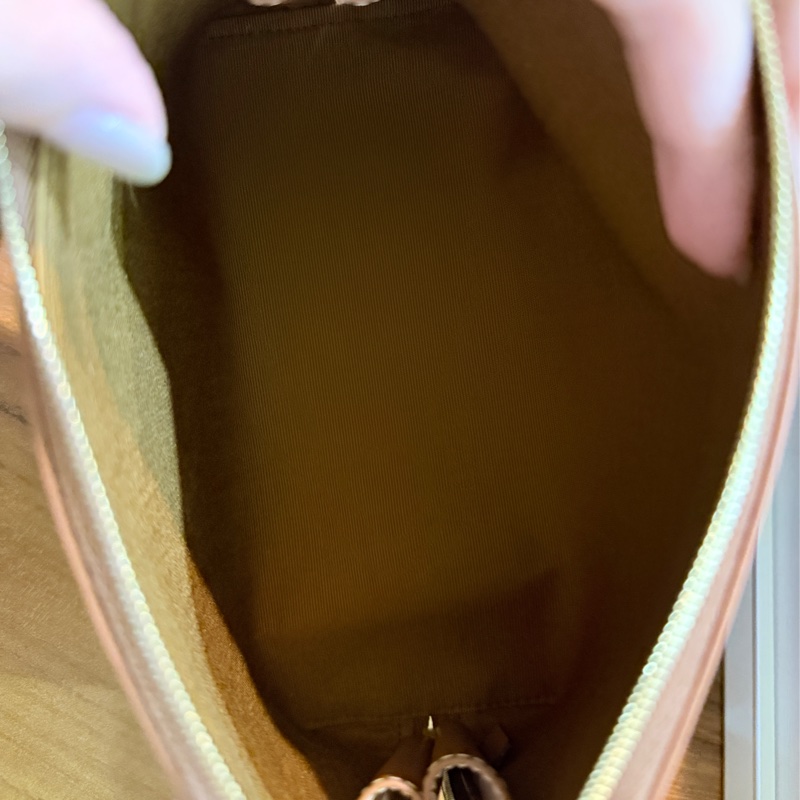 未使用美品🏅CELINE 防潑水 經典凱旋門 化妝包-15