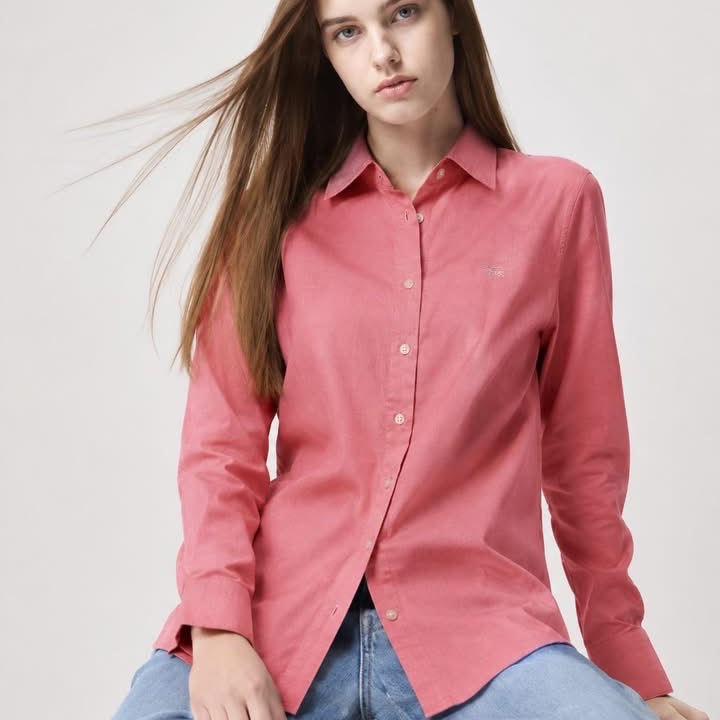 BURBERRY 藍標 戰馬長袖襯衫-1