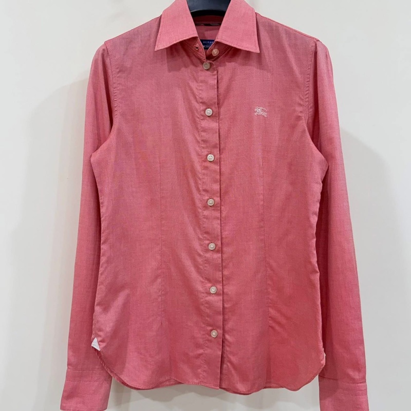 BURBERRY 藍標 戰馬長袖襯衫-2