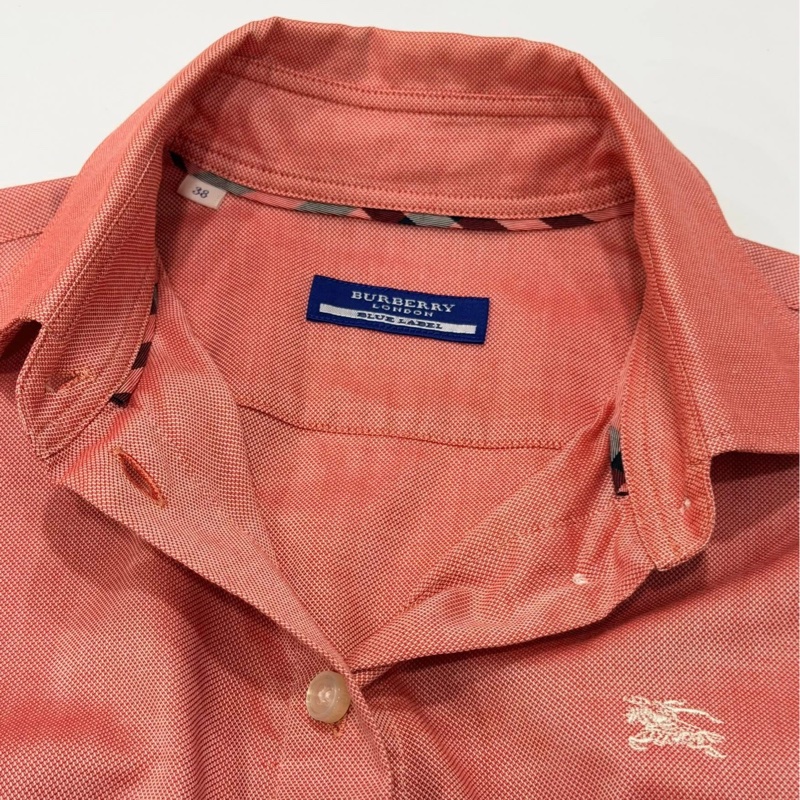 BURBERRY 藍標 戰馬長袖襯衫-8