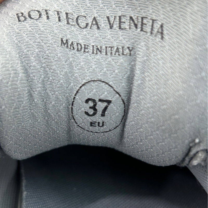 Bottega veneta/葆蝶家 Orbit白銀系帶休閒鞋 37碼-5