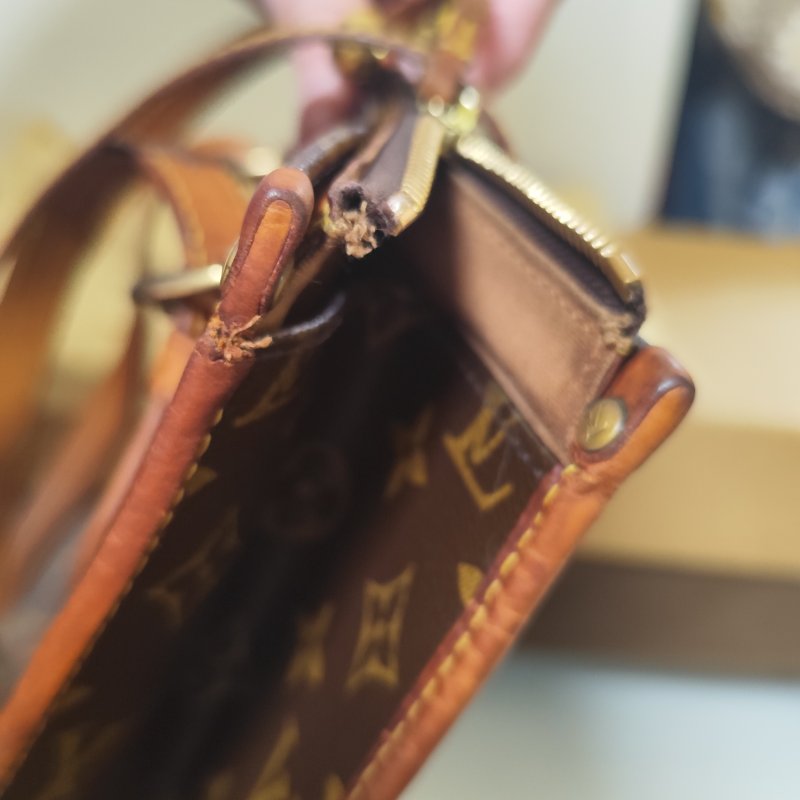 LV Louis Vuitton 路易威登 M40007 金球肩背托特包-9