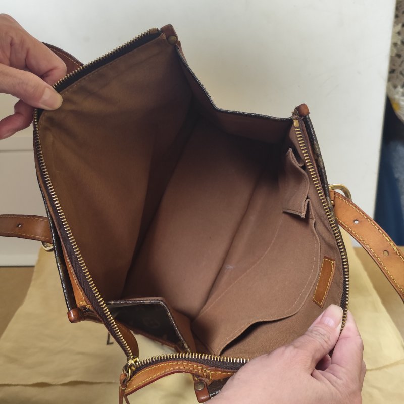 LV Louis Vuitton 路易威登 M40007 金球肩背托特包-14