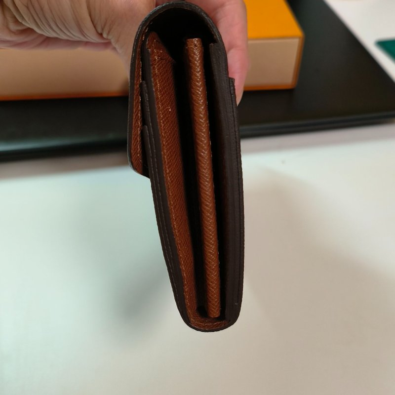 LV Louis Vuitton 路易威登 Sarah 莎拉 長夾 (內裡咖啡色)-9