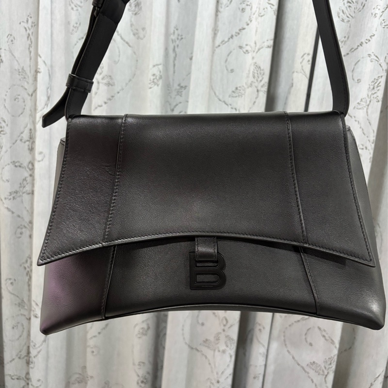 balenciaga巴黎世家沙漏包，百搭黑色-0