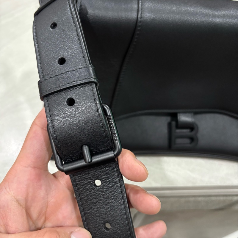 balenciaga巴黎世家沙漏包，百搭黑色-18