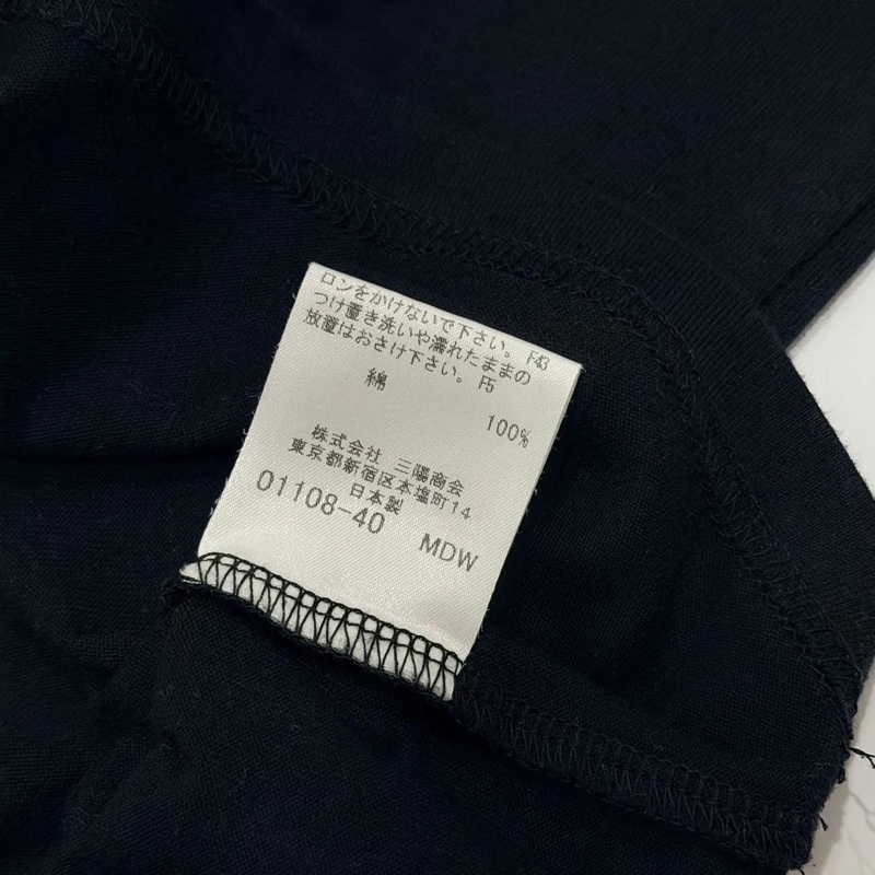 BURBERRY 黑標 黑色貼布戰馬刺繡上衣-8