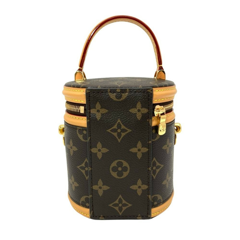 Louis Vuitton Nano Cannes 肩背包，Monogram 帆布，M82952，棕色，金色五金，RFID，女士款。-1