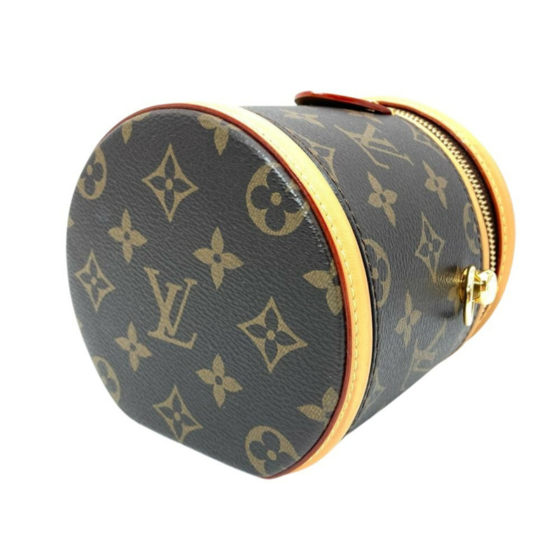 Louis Vuitton Nano Cannes 肩背包，Monogram 帆布，M82952，棕色，金色五金，RFID，女士款。-3